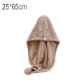 Miniatyrbild 2 av 5: Hårhandduk för kvinnor, 1-pack magisk snabbhårstork turban