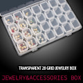 Miniatyrbild 4 av 5: Rhinestone Organizer Box, 3D akryl Nail Charms förvaringsbox style 1