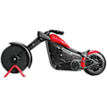 Miniatyrbillede 1 af 6: GuDoQi Pizzaskærer Motorcykel, Kreativ Rustfrit Stål Pizzaroller