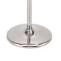 Miniatyrbild 5 av 5: Metallvinglas i rostfritt stål, elegant, hög hårdhet, 500 ml, silverfärg, perfekt för fester, bröllop och banketter