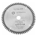 Miniatyrbild 1 av 5: 165 mm TCT cirkelsågblad - cirkelsågblad - roterande silverkapskiva för träskärning - 60 tänder