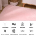 Miniatyrbild 4 av 5: Sammetsmatta Sovrum Flicka Vardagsrum Mjuk och fluffig fluffig