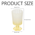 Miniatyrbilde 4 av 5: 1 stk. Farget Multifunksjonsglass for Bar, KTV, Hjem, Gul