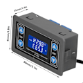 Miniatyrbilde 6 av 8: XYWTH1 Digital LCD Temperatur- og Fuktighetsregulatorindikator for Inkubasjon Oppdrett Drivhus