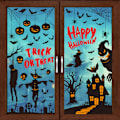 Pikkukuva 5 / 7: Halloween-ikkunatarrat Koristele Halloween-ikkunatarrat