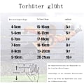 Miniatyrbillede 2 af 4: Fodboldmålmandshandsker 6/7/8/9/10 Drenge Børn Voksen Fodboldmålmandsudstyr Sæt