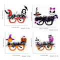 Miniatyrbild 2 av 5: 4 Halloween-glasögon - dekorerade glasögon i papper