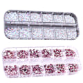Miniatyrbillede 1 af 5: Fladryggede Glas Rhinestones Krystaller til Neglekunst