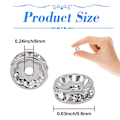Miniatyrbild 1 av 5: 150 DIY-brickor - silvervit diamant 6mm