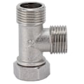 Miniatyrbillede 8 af 8: G1/2 Han/Hun Gevind T-Forbindelse Rustfrit Stål Vandrørforbindelse T-Adapter