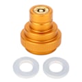 Miniatyrbillede 2 af 8: Sodavands CO2 Adapter TR21 4 Hantråd Sodavands CO2 Cylinder Stik til Terra Gold Orange