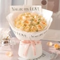 Miniatyrbild 5 av 5: Brev Blomster Inslagpapper 20 ark Presentförpackningspapper Valent