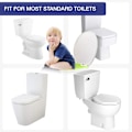 Pikkukuva 5 / 8: Lasten kokoontaitettava WC-istuin, liukumattomat silikonipehmusteet, uudelleenkäytettävä potta, itseluottamusta vahvistava nuorille oppijoille, matkakäyttöön sopiva useimpiin