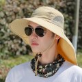 Miniatyrbilde 5 av 5: Solhatt for menn med UPF 50+ solbeskyttelse, bred brem, fiskehatt