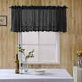 Miniatyrbilde 7 av 8: 1 stk Blomsterblonder Gardin Valance Broderi Halvtransparent Kort Wi
