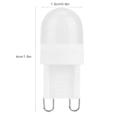 Miniatyrbild 3 av 6: 10 st 1,5W G9-bas LED-lampor Små BiPin-baslampa för inomhusbelysning 230V