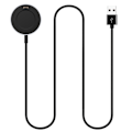 Miniatyrbillede 1 af 5: USB Trådløs Opladningsstation Skrivebordsopladningsdock Cradle til Huawei Watch Sort
