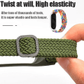 Miniatyrbilde 4 av 8: Flettet Solo Loop-reim Kompatibel med Xiaomi Mi Wristband