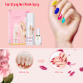 Miniatyrbillede 5 af 8: Manicure Neglelaksspray Base Coat Hurtigttørrende Spraying Nem Vask Neglespray 60ml Sort