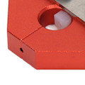 Miniatyrbillede 4 af 8: Filament Svejsesensor Connector 1.75mm Aluminium Legering Tilbehør til 3D Printer Rød
