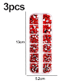 Miniatyrbillede 2 af 5: Krystal Nail Art Blanke Flatbacks Rhinestones