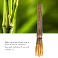 Miniatyrbild 7 av 8: Bambu Matcha Visphållare Utomhus Camping Matcha Te Visp Set Bambu Te Stick Användbar Borste Verktyg Kökstillbehör