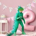 Miniatyrbilde 4 av 7: Dinosaurmasker, 12 stk. Dinosaurmasker, Kostymefest for Barn