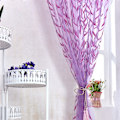 Miniatyrbild 6 av 8: Spets Blommig Skir för Fönster Dörr, Broderade Dörrgardiner Högkvalitativ Polyester Transparent Spets Tyg Elegant Design för Vardagsrum Sovrum