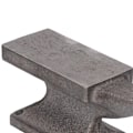 Miniatyrbilde 7 av 8: Anvil Horn Støpejern 3LB Benk Rustfri Høy Hardhet Smiverktøy for Nitering
