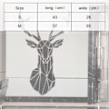 Miniatyrbild 5 av 5: Sika Deer Head Stereo Akryl Väggsticker