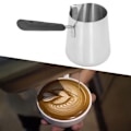 Miniatyrbilde 1 av 8: Smørvarmer Mini Rustfritt Stål Kaffevarmer 350ml med Tute for Smelting