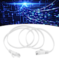 Miniatyrbilde 1 av 8: Ethernet-kabel CAT6 Gigabit 8-kjerne tvinnet par nettverksjumper Flat kobbertråd Forbruksvarer 1 meter