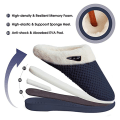 Miniatyrbillede 7 af 8: Dames Bløde Hukommelsesskum Hjemmesko Komfort Varme Slip On Hou