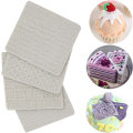 Pikkukuva 1 / 8: (Sarja 4) Neulonta Silikoninen Fondant Muotti/Neule Simpress Tekstuuri