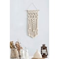 Miniatyrbild 3 av 7: Macrame vävd väggbonad Boho Home Chic Bohemian geometrisk konst