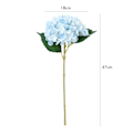 Miniatyrbillede 2 af 5: 5 stk. kunstige hortensia - lilla farve