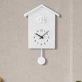 Miniatyrbild 2 av 5: Time Väggklocka i nordisk stil gökur ut genom fönstret tidklocka fågel timklocka T60