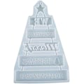 Miniatyrbild 1 av 8: Heminredning, God Julgran Kristallskylt med Återanvändbar Silikonform, Stresslindring Genom DIY-gjutning för Juldekoration