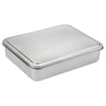 1 uppsättning nonstick bakform med lock i rostfritt stål, bakform, kakbaklåda