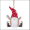 Miniatyrbild 6 av 8: Julgransprydnader Trägnomer, Julgransdekoration, Unik Design Med Tydligt Tryck, Hängande Dekorationer För Ditt Hem, 6 Stycken