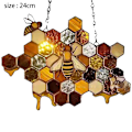 Pikkukuva 2 / 5: Bumblebee-koristeellinen ikkunariipus aurinkokapula kodin sisustukseen, lahja