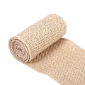 Miniatyrbild 2 av 2: Natur Hessian Jute Burlap Band Rustik Bordslöpare Hantverk Stol Hem Bröllopsfest 10x200cm