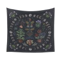 Miniatyrbild 1 av 5: Månblumetapestry Sovrum växt blommig tapestry estetisk Ret