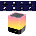 Miniatyrbild 8 av 8: Touch Control Sänglampa, LED Bluetooth-högtalare, Nattlampa