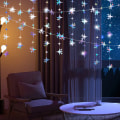 Pikkukuva 1 / 5: Juhlatavarat nelikulmainen tähti paperi-garland-bannerit Beam