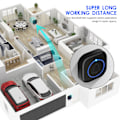 Miniatyrbild 4 av 5: Trådlös dörrklocka 300m räckvidd Dörrklocka Funk Set Klocka Entré Plug-in IP55