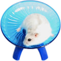 Miniatyrbilde 2 av 3: Hamsterhjul Flyhjul Tallerken for Små Dyr Hamster Treningsleketøy Hamsterleker Blå (Blå)