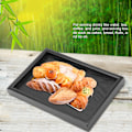 Miniatyrbild 7 av 8: Rektangulär Serveringsbricka av Premiummaterial, Modern Design Kaffe Snacks Tallrik för Hem Hotell Restaurangbruk (22 x 15 cm)