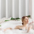 Miniatyrbillede 5 af 6: Bruseforhæng til badeværelse, Vandafvisende Bruseforhæng