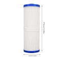 Miniatyrbild 6 av 8: Poolfilter Polyester Mesh Barnfilter Element Ersättning för Pleatco PWW50L